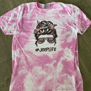 Jeep Tie dye shirt size L